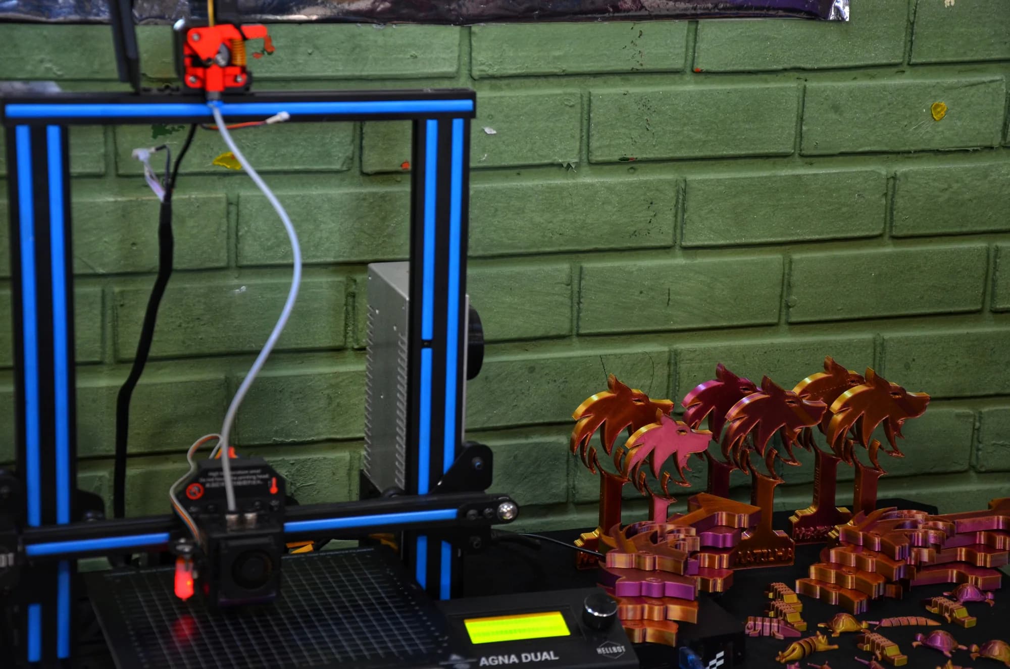 Impressora 3D e projetos da comunidade Matilha